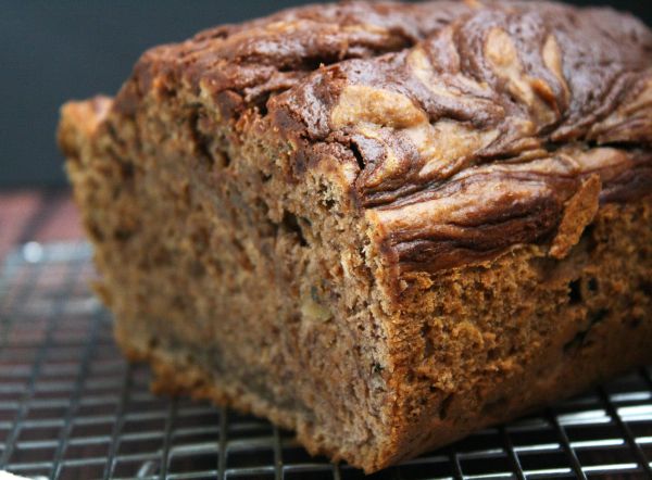 Chocolate Hazelnut Banana Bread