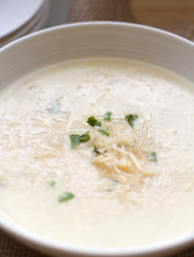 Parmesan Potato Soup